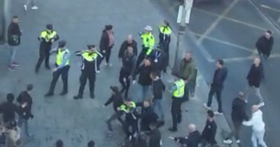 Footage shows Gent fans clashing with gardai before Shamrock Rovers game