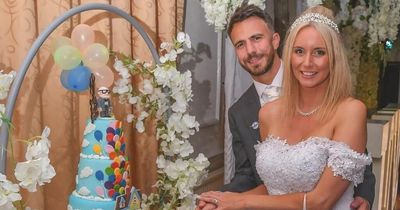 Mum has Disney-themed wedding for just £500 - and watched film 50 times to prepare