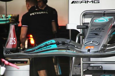 Mercedes tweaks new F1 front wing design for Mexico GP