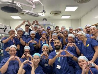 London surgeons complete record week’s worth of operations in one day