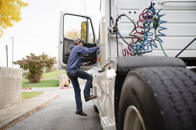 The driver of the big rig one lane over might soon be one of these teenagers