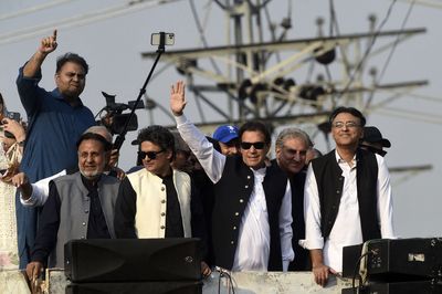Pakistan ex-PM Khan and supporters set off on march to Islamabad