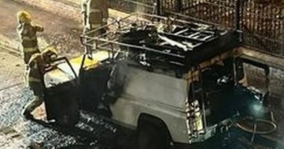 Royal Victoria Hospital nurse's car destroyed in arson attack