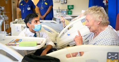 Rishi Sunak confronted by hospital patient over nurses' pay - 'you're not trying'