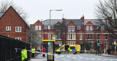 School girl shot in the chest at bus stop after being caught in crossfire of gang feud