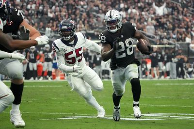 Raiders RB Josh Jacobs chasing history in Week 8