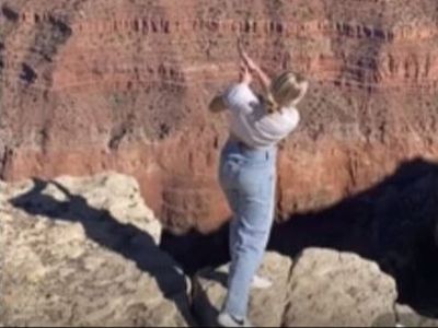 TikToker faces charges after filming herself playing golf in Grand Canyon