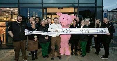 Percy Pig reopens Gosforth Marks & Spencer after store refurbishment