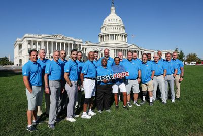 Photos: Veterans participate in the 2022 PGA HOPE National Golf & Wellness Week at Congressional Country Club