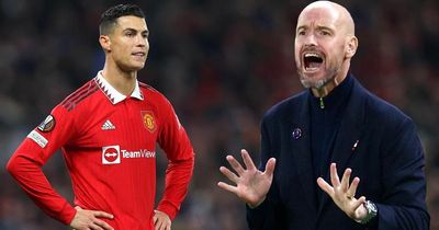 Erik ten Hag faces first public detractor as Cristiano Ronaldo theory debunked by team-mate