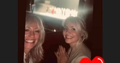 Holly Willoughby enjoys cute girls' night out with ITV This Morning co-star