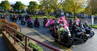 Hundreds of bikers accompany hearse to moving funeral of Superbike rider Chrissy Rouse