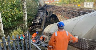 Work to recover derailed train in Carlisle halted over treacherous terrain causing chaos for commuters