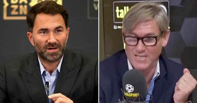 Eddie Hearn challenges talkSPORT host Simon Jordan to boxing fight