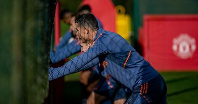 Cristiano Ronaldo reaction and three more things spotted in Manchester United training