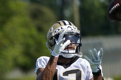 Michael Thomas, Jarvis Landry absences prepping Chris Olave for life as Saints’ WR1
