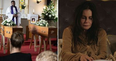 Emmerdale fans 'annoyed' after spotting character missing from Faith Dingle's funeral