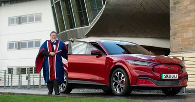 Edinburgh graduate who designed for Ford and Aston Martin receives honorary degree