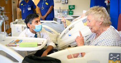 Savage cuts and strikes loom for NHS as furious patient, 77, confronts Rishi Sunak