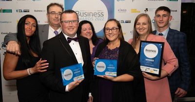 Purple Planet Packaging crowned Company of the Year at the CoventryLive and WarwickshireLive Business Awards 2022