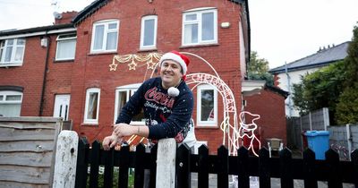 'Christmas guy' Kevin prepares for big switch-on in his front garden