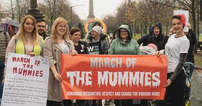 March of the Mummies coming to College Green today