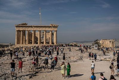 Ahead of harsh winter, tourism roars back in Mediterranean