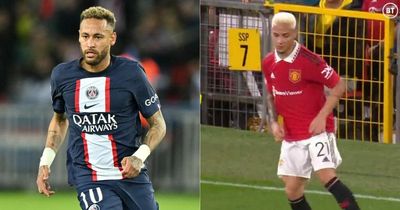 Neymar weighs in on Antony debate as Manchester United star hits back at Paul Scholes