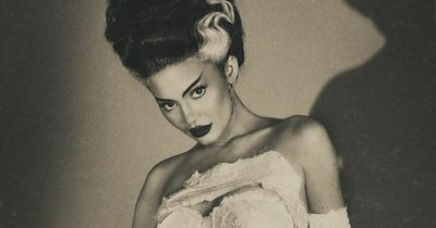 Kylie Jenner mirrors Hollywood horror as she dresses as racy Bride of Frankenstein