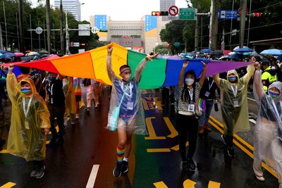 Taiwan celebrates diversity, equality in east Asia's largest Pride march