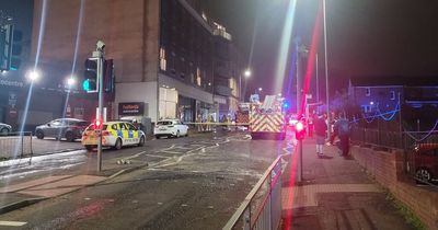 Fire crews scramble to Glasgow flat block after blaze breaks out in underground garage as residents evacuated