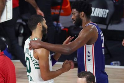 Joel Embiid and Jayson Tatum’s epic battle in…a cartoon?