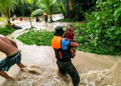 Philippine storm death toll rises to 45
