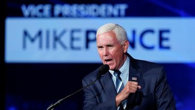 Mike Pence condemns attack on Nancy Pelosi's husband as Donald Trump remains silent