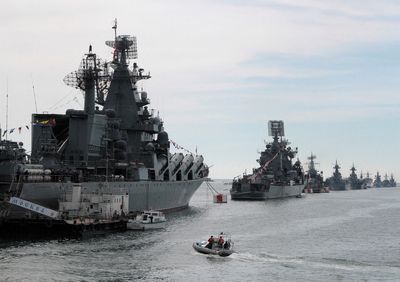 Russian navy ‘repels’ drone attack on Crimea’s Sevastopol