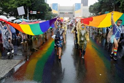 Taiwan holds first LGBTQ Pride march in two years