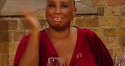 Andi Oliver in tears on Saturday Kitchen as she opens up to Floella Benjamin