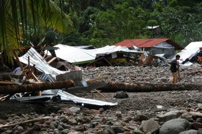 A 'rumbling' in the dark: Philippine mum recounts landslide escape