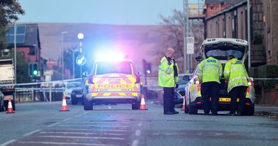 Woman in 90s dies after being hit by lorry