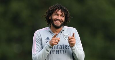 Elneny returns and double fitness boost spotted in Arsenal training ahead of Nottingham Forest