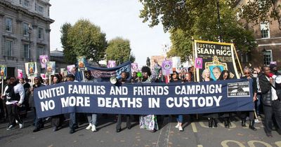 Emotional tributes to 'painful' deaths of Brits in custody as hundreds march on No. 10