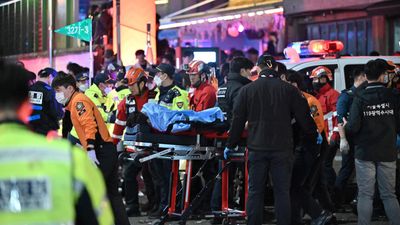 Stampede turns deadly during Halloween festivities in Seoul