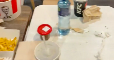 Edinburgh dad has to hand back uncooked chicken at filthy KFC in the capital