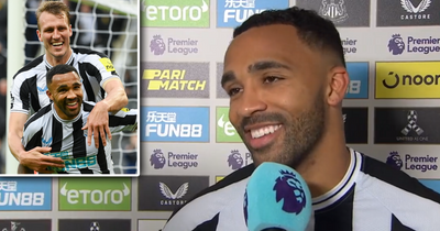 Callum Wilson quizzed on England chances after brilliant performance against Aston Villa