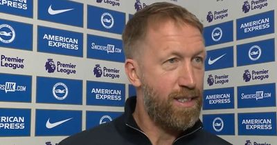 Graham Potter hits back at Brighton fans' boos after "painful" Chelsea defeat