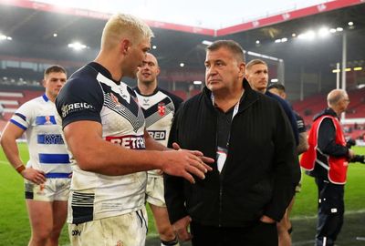 Shaun Wane happy with England performance in 17-try thrashing of Greece