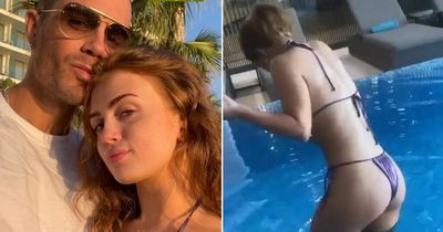 Maisie Smith brushes off 'self-indulgent' criticism as she cuddles up to Max George