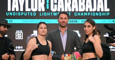 The TV channel Katie Taylor's fight is on tonight v Karen Elizabeth Carabajal