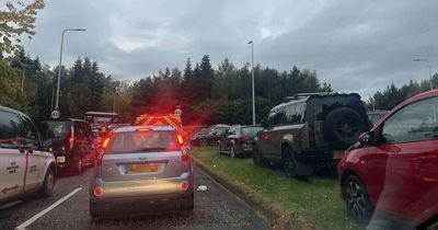 Edinburgh motorist speaks of chaos at capital airport roundabout