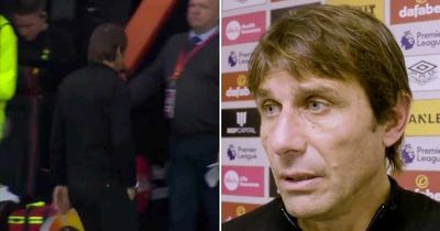 Antonio Conte explains why he stormed off after Tottenham's last-gasp dramatic winner